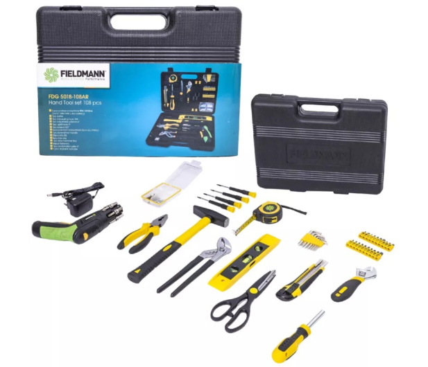 FIELDMANN Zestaw narzędzi 108 szt + FDS 10102 Fieldmann FDG 5018-108R - 1510764 - zdjęcie 2